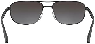 Ray-Ban Man Sunglasses Black Frame, Lentes Classic Green, 61mm