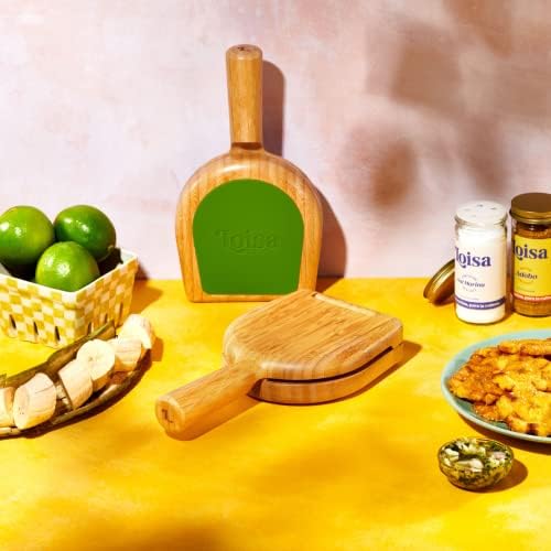 Loisa | Durável Tostera Blantain Smasher ou Press | Utensílios de cozinha para tostones | Utensílio de cozinha em latim | Tostenera