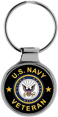 Presentes do anel da cadeia-chave Kiesenberg para o soldado militar veterano da Marinha dos EUA A-6504