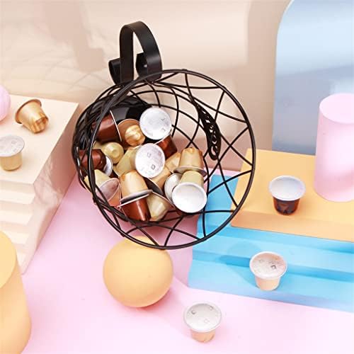 Quanjj Capsle Capsule Universal Storage Basket Coffet Basket Basket Case Caso Caso Organizer Organizer Black