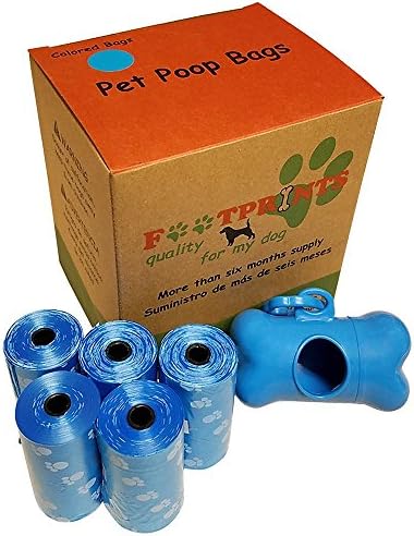 Pegadas qualidade para o meu cachorro, animais de estimação n sacos, 20 rolos/400 rolos de recarga de contagem, sacos de cocô de sacos de desperdício de cães