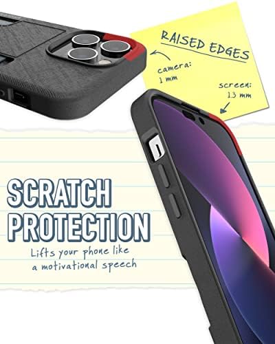 Smartish - Fern Real - iPhone 14 Pro Max Wallet Case - Wallet Slayer Vol 2 [Slim + Protetive Kickstand] titular do cartão