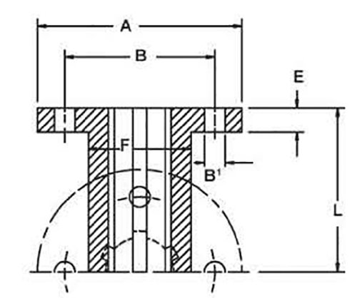 KF18 METRIC METRIC SPLINE BUCHING TIPO F, KN 18X22 Perfil, aço C1045, DIN 5463, 60 mm de diâmetro externo, círculo de