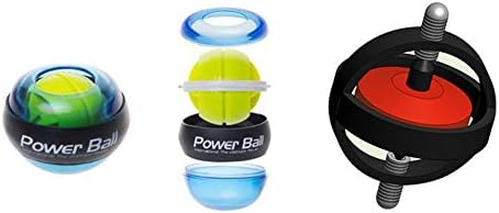 Keapuia Power Power Ball Ball Gyro Grip Forcenener Wrist Freearm Exerciser para ossos e músculos mais fortes