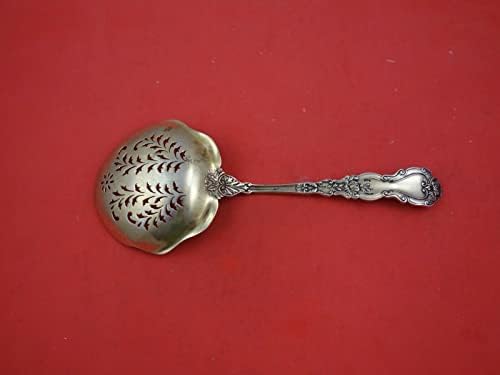 Crisântemo imperial de Gorham Sterling Silver Spoon Light Vermeil 8 1/2