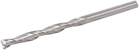 X-Dree 1/8 polegada Frea de broca de 32 mm Comprimento de corte de tungstênio flautas duplas de flautas duplas fábrica