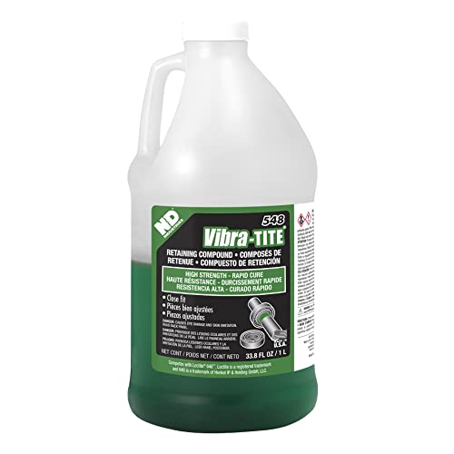 Vibra-Tite 548 Verde Rapid Cure Anaeróbico Composto de retenção, garrafa de 50 ml
