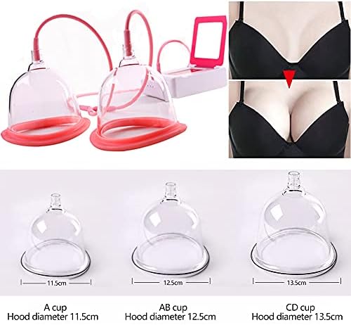 Dispositivo de aumento elétrico de mama, massageador de mama elétrico multifuncional, Máquina de aumento de mama poderosa que