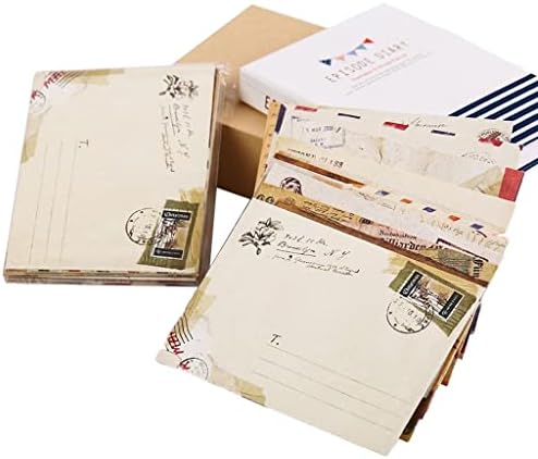 12 PCs/lote 12 Designs Vintage Kraft Paper Envelope