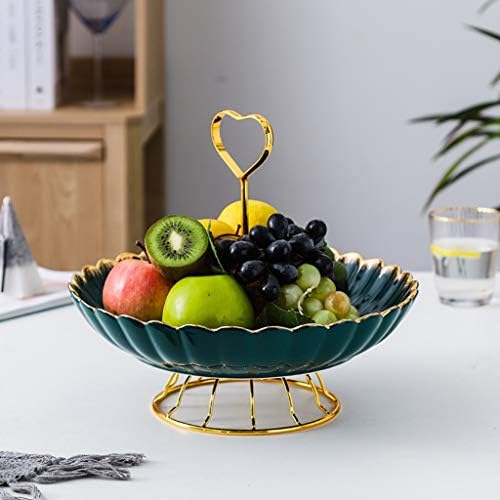 Placa de frutas de frutas de frutas placa de frutas cerâmica nórdica ins casa lanche criativo placa de estar moderna sala de café mesa