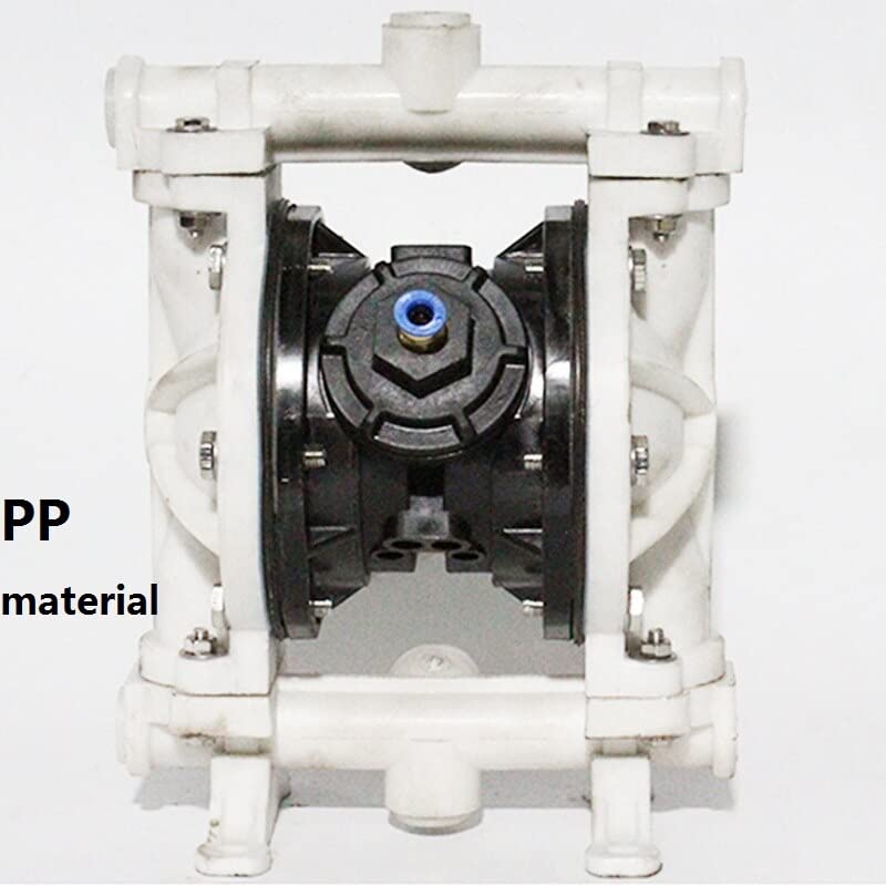 Parte de substituição para bomba de fluxo máximo de diafragma PP/PVDF: 20L/min de ar de diafragma pneumática operação de ar plástico para 20l/min para resistência corrosiva -