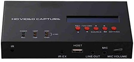 EZCAP EZCAP283S HDMI Video Game Box Capture HDMI/ YPBPR/ Composite TV 1080P Vídeo HD para a unidade flash USB, sem necessidade de