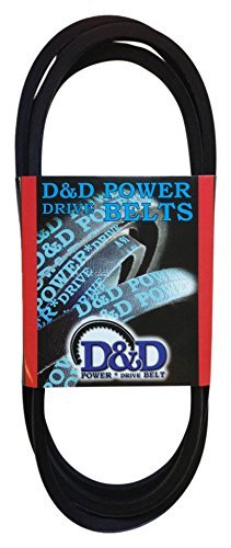 D&D PowerDrive 285305 Cinturão de substituição de York Industries, A/4L, 1 banda, 36 de comprimento, borracha