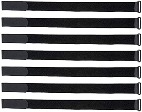 Velcro Brand 150pk Cable Ties Value Pack | Substitua as gravatas, reduza o desperdício |, preto e cinza e 91836 tiras de cinch com fivela, pacote de 25, 12 pol.