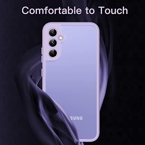 Jetch Case Matte para Samsung Galaxy A54 5g de 6,4 polegadas, Tampa de telefone fino translúcida e translúcida, anticanging