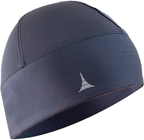 Limal de capacete do caveiro Running Beanie - Retenção térmica final e pó de umidade de desempenho. Se encaixa sob capacetes