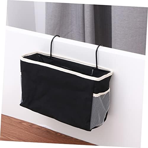 Collbath 1pc dormitório caddie de cama sobre a cama Organizador de trilhos de revista Bolsas de armazenamento de