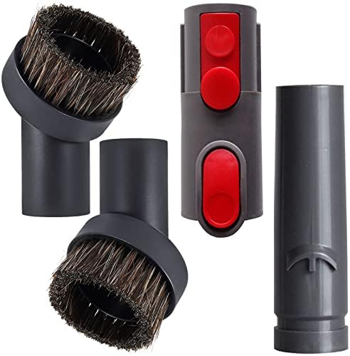 Escova de cabelo de cavalo v15 adaptador de fixação de vácuo compatível para dyson v8 v15 v10 v11 v7 v6 a pó de pó, cabelo