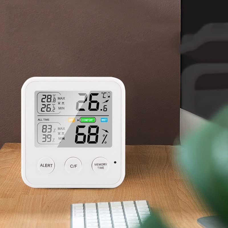 Xlxzt temperatura digital e umidade do medidor multifuncional temperatura eletrônica e tabela de umidade