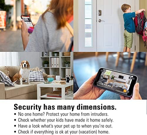 EVE CAM - Apple Homekit Smart Home Secure Câmera interna com sensor de movimento, microfone, alto -falante e visão noturna, compatibilidade
