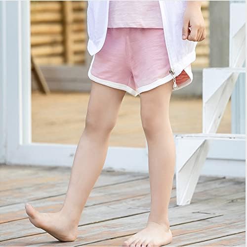 3 Pacote Pacote Little Big Girls Running Athletic Cotton Shorts Toddler Kids Workout Dance Dolphin Short