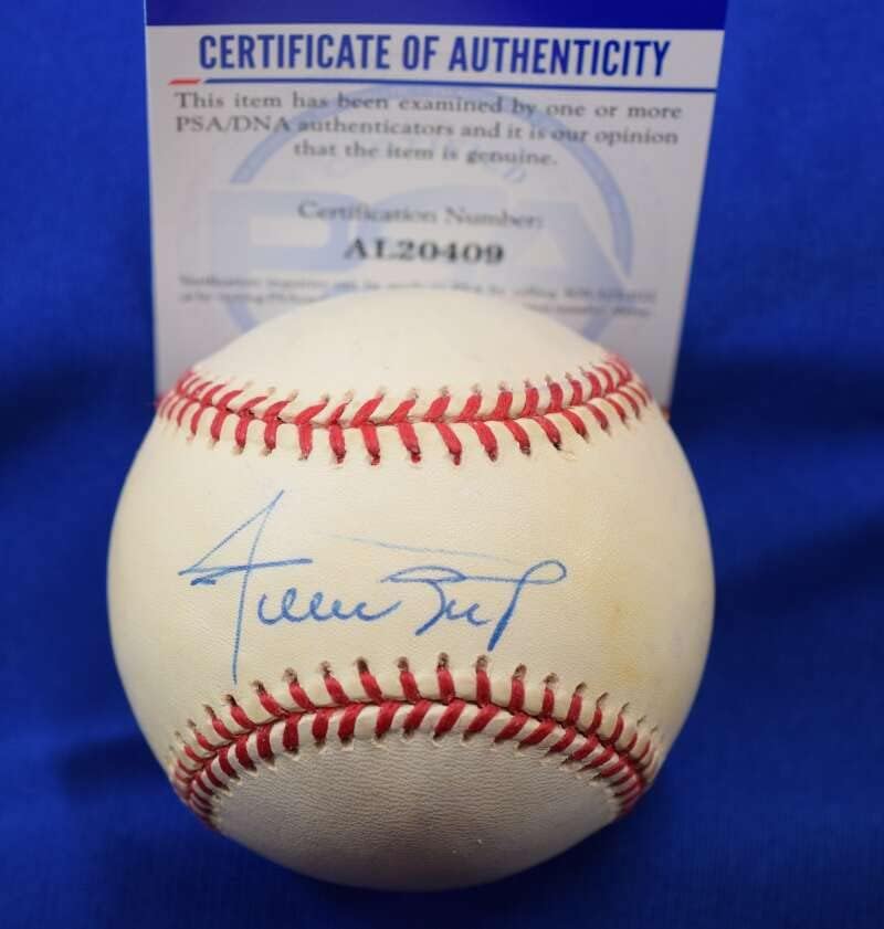 Willie Mays PSA DNA CoA Autograph National League Onl Assinou Baseball 2