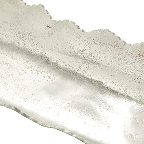 Bandeja de borda viva de alumínio DeCo 79, 36 x 10 x 6 , branco