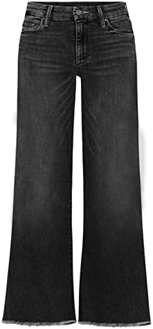 Calças esportivas de Balakie para mulheres de alta elasticidade de alta cintura de calça de sino sólido com garras sólidas