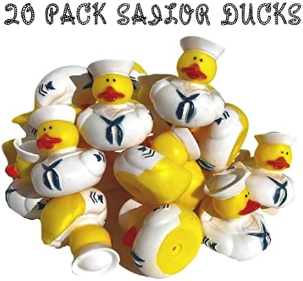Cruzeiro Duck Rubber Ducks Sailor Duck Náutico para Ships de cruzeiro Tags | 1,75x2.25 ”em | Para a princesa, Royal Caribbean, para