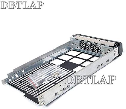 DBTLAP Compatível para Dell 3,5 SAS SATA Bandeja de disco rígido Caddy PowerEdge R630 R730 R730XD T630