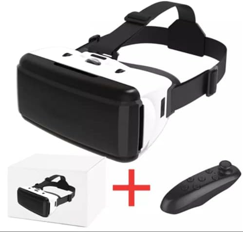 Fone de ouvido VR com remoto manual para metaverse e jogos para iPhone e Android
