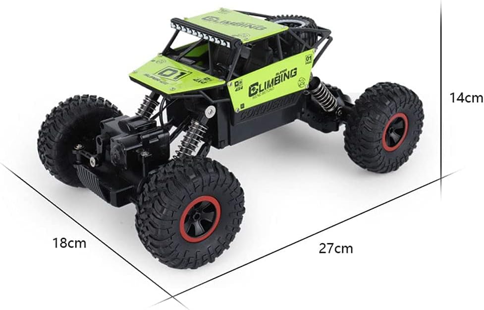 Carros RC para meninos de 8 a 12 de alta velocidade Carro de controle remoto, liga de alumínio de 2,4 GHz fora de caminhões