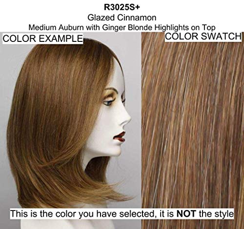 Classic Fling Wig Color R3025S+ Canela envidraçada - Peguidos de penteado 10