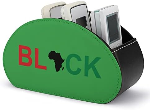 Titular de controle de TV remoto preto-africa