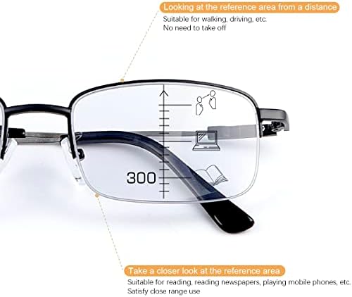 Yimi Progressive Fotochromic Multifocus Reading Glasses