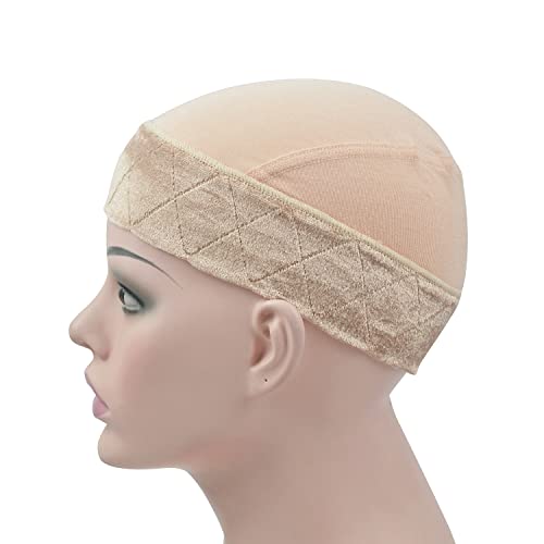 Bapa de garra de peruca para femininas faixas de peruca com tampa de perucas confortável e ajustável Cap 2 em 1 para peruca de renda