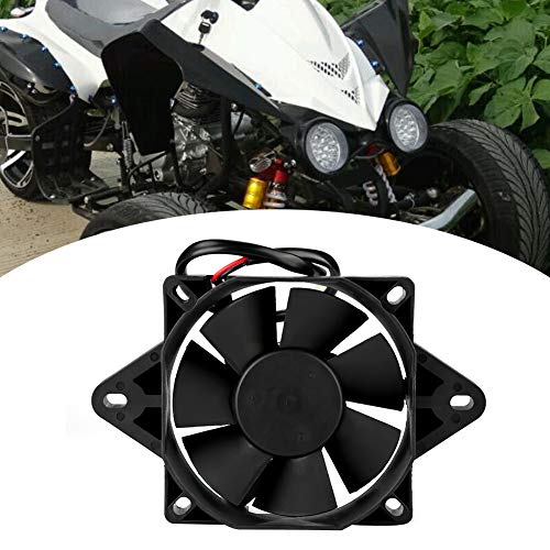 Ventilador de resfriamento 12V 15W, ventilador de resfriamento de motocicletas, radiador para motocicleta, com cabo de 320