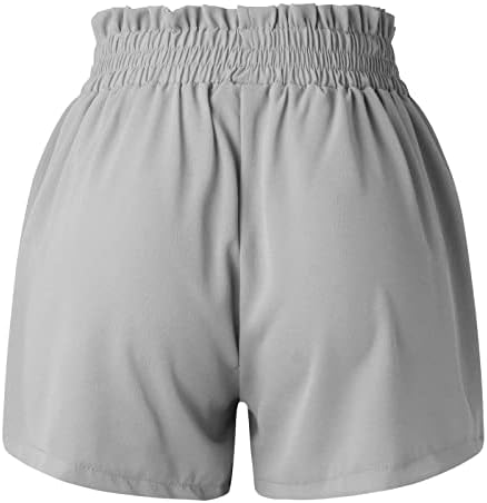 Miashui shorts de cordão draws feminino feminino de verão de verão elástico de cintura alta shorts shorts pm pijamas de