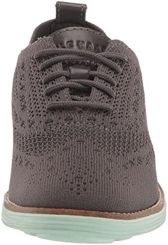 Cole Haan Women Feminino Stitchlite Wingtip Oxford Sneaker, Dark Pavement, 10,5-B nos EUA