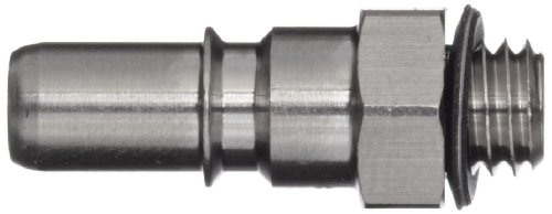SMC KK Series Nickel Plated Brass Tube Metting, Plug, M5x0.8 Masculino