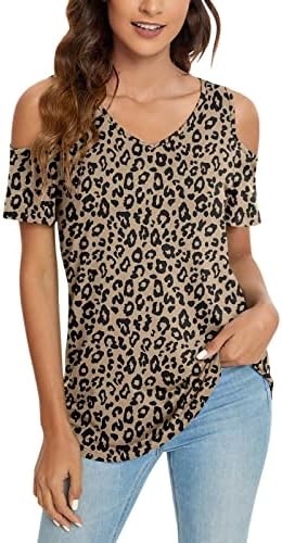 Camisas de blusa impressas soltas clássicas tops confortáveis ​​tops de túnica para mulheres trepadeiras casuais Tops de pescoço