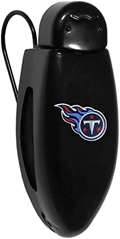 Siskiyou Sports NFL Tennessee Titans Visor Clip para óculos de sol, preto, tamanho único
