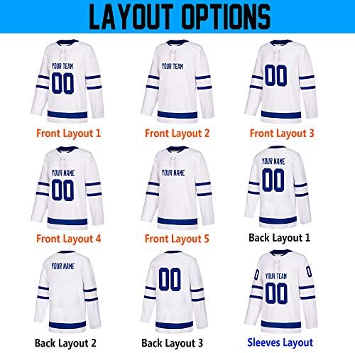 Jersey White Custom Ice Hockey Jersey for Men Women Youth S -8XL Nome e números de costura autênticos - projete o seu próprio