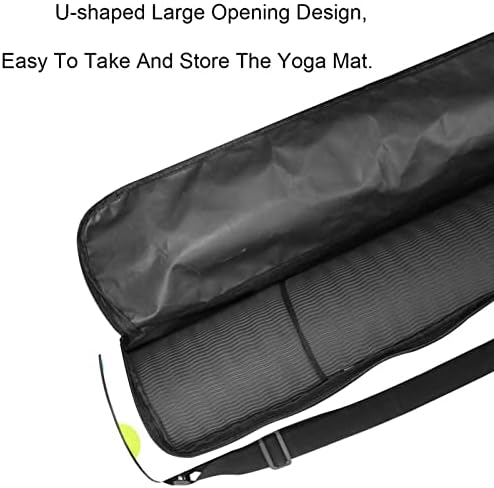 Polca Dots JPG Yoga Mat Carrier Saco com Saco de Bacha de Ginásio