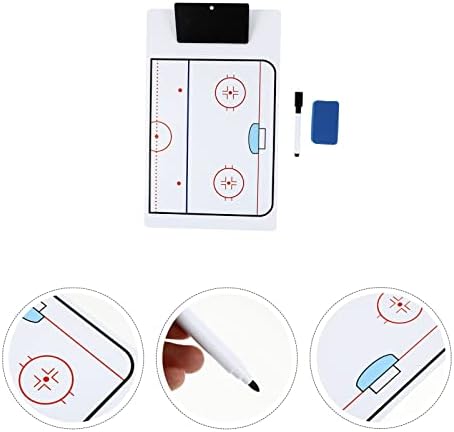 Besportble 2Sets Game Whiteboard Sporting Praos de clipas de apagamento de duas cabeças Limpa de transferência: suprimentos de futebol