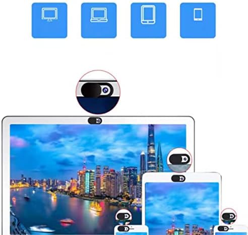 Capa da webcam 7 pacotes, protetor de privacidade de capa de câmera ultrafina, slide de capa para laptop/mac/macbook air/ipad/iMac/pc/,