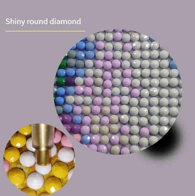Kit de arte digital para adultos brittany hound 5d diy redond redondo diamante kit de arte bordado bordado cross stitch ferramentas de decoração de casa presente