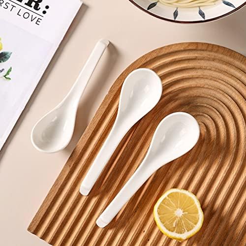 Yardwe japonês ramen ramen japonês ramen japonês 12pcs sopa de cerâmica colheres pequenas colheres de arroz colheres de sopa requintada colheres de cozinha utensílios de cozinha mistura colheres misturando colheres de mistura colheres de mistura