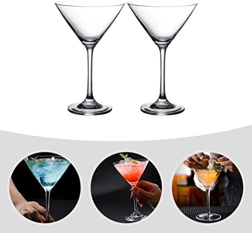 Cabilock Tumbler martini brilha taças de vidro copo de vidro copo copos de champanhe cálculos coquetéis de coquetéis drinques de vidro