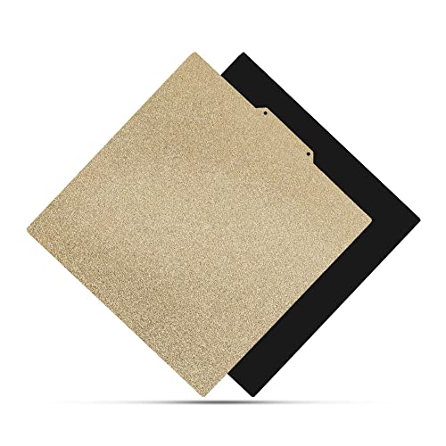 Impressora 3D 120x120mm Placa de compilação de aço de mola PEI, folha flexível Flex PEI de textura dupla face】 com